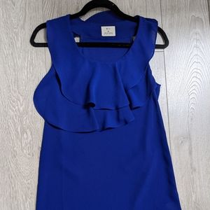 Anthropologie Pins and Needles Blue Tank Dress